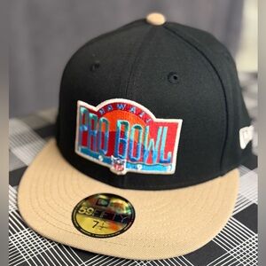 New Era KC Chiefs Pro Bowl Hawaii Pro Bowl Black and Tan Cap